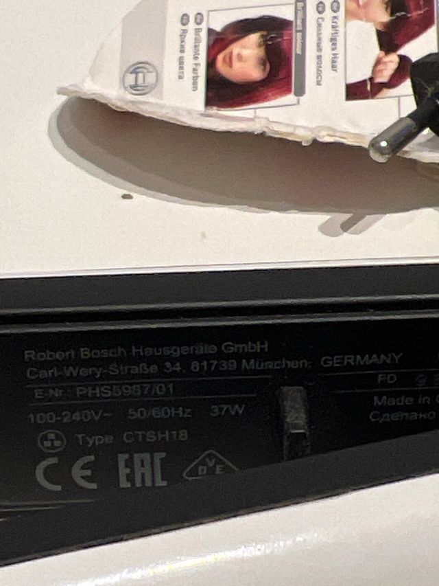 Piastra per capelli Bosch Keratin Advance