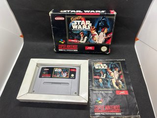 Súper Nintendo star wars