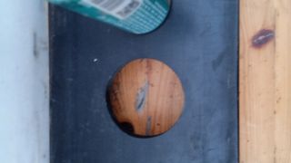 Pie base madera maciza reloj lámpara o reliquia