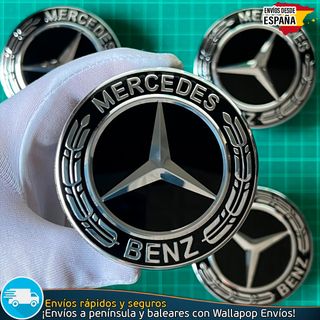 Mercedes Benz Tapacubos New Black 75mm A1674015900