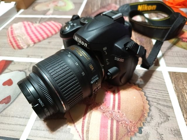 Camara Nikon D3000