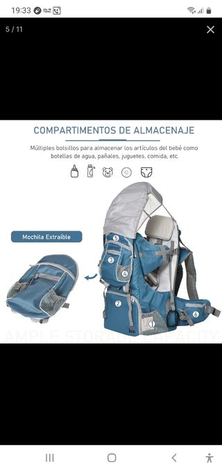 Mochila Portabebes
