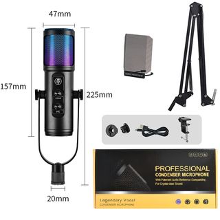 MICROFONO CONDESDOR RGB DE BRAZO