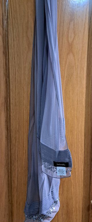 Vestido de fiesta + Foulard