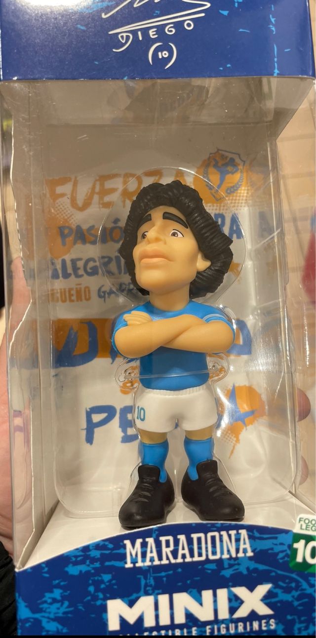 Statuetta Maradona versione limitata .