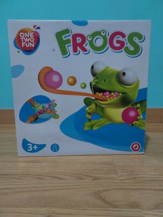 Juego de mesa tragabolas Frogs