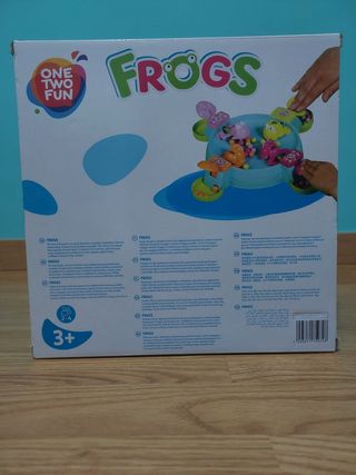Juego de mesa tragabolas Frogs