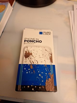 Poncho Iphone XR Quadalock como nuevo.