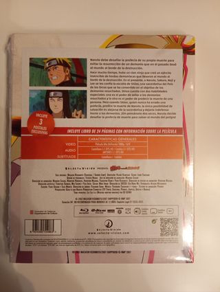 Naruto Shippuden Pelicula 1 Blu Ray
