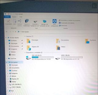 Ordenador portatil Acer i7