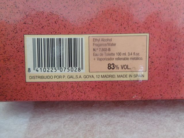 colonia o perfume estuche plaiser de lorebat de 10