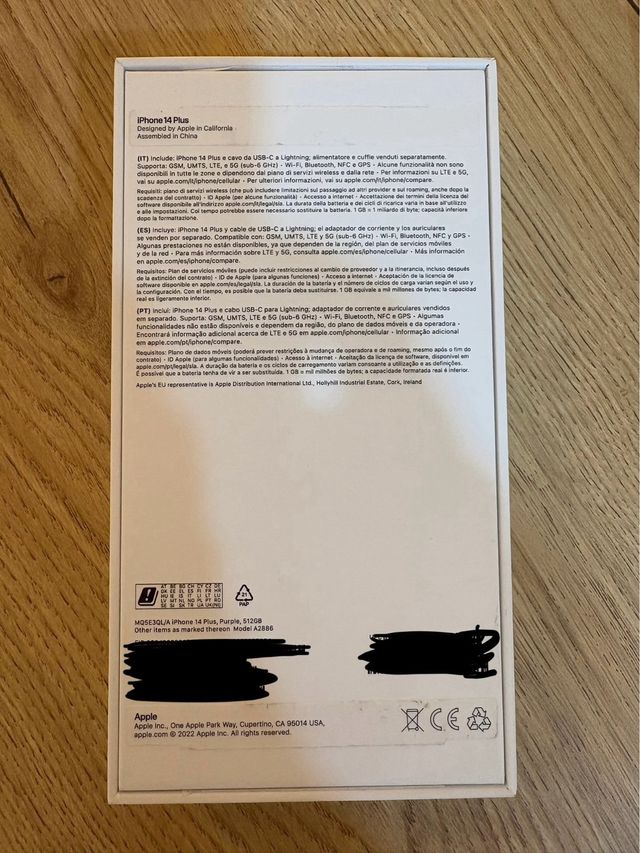 Iphone 14 plus 512 Gb