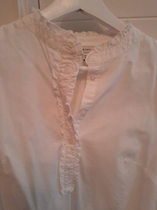 Blusa clásica para traje regional