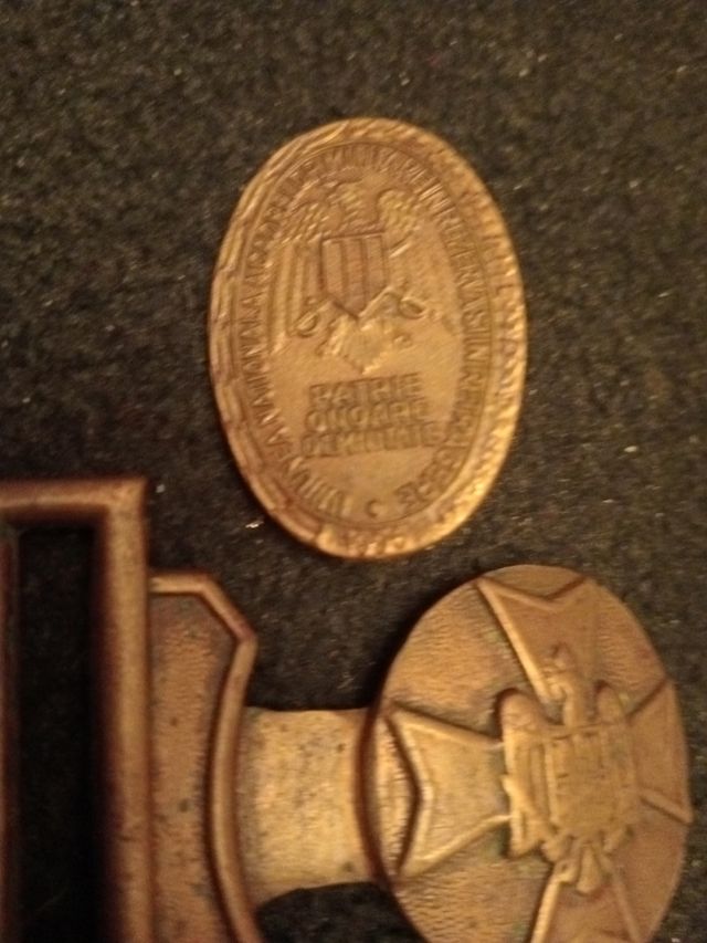 Rumanía fascista hebilla WW2