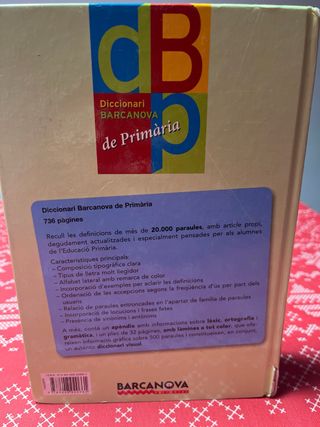 Diccionari de Català Barcanova de Primària