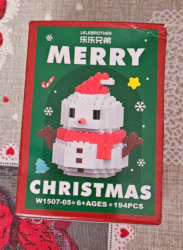 Set de construccion de Navidad