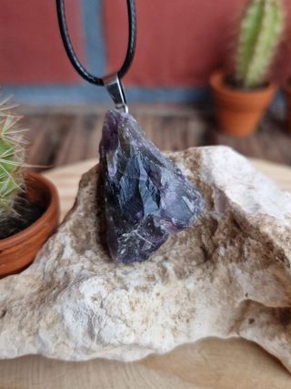 Colgante Mineral _ Amatista