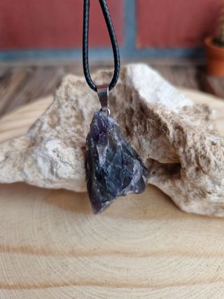 Colgante Mineral _ Amatista