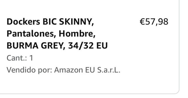 Pantaloni skinny fit Dockers Alpha Khaki