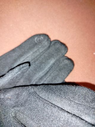 Guantes hombre poliéster y algodón 