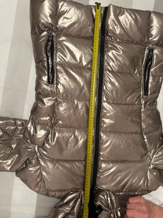 Chaqueta Plumas color bronze ELSY