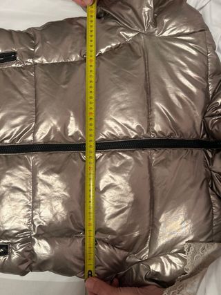 Chaqueta Plumas color bronze ELSY