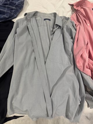 Camisas lote de 6 massimo dutti, adolfo domingo
