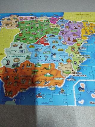 Puzzle provincias España