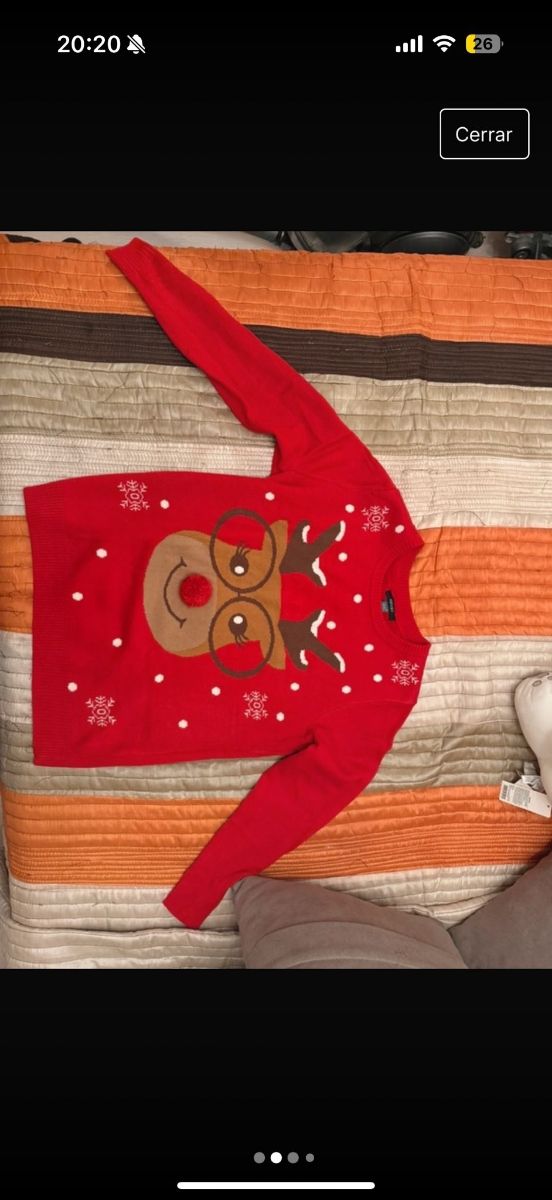 Jersey navideños prácticamente nuevo 