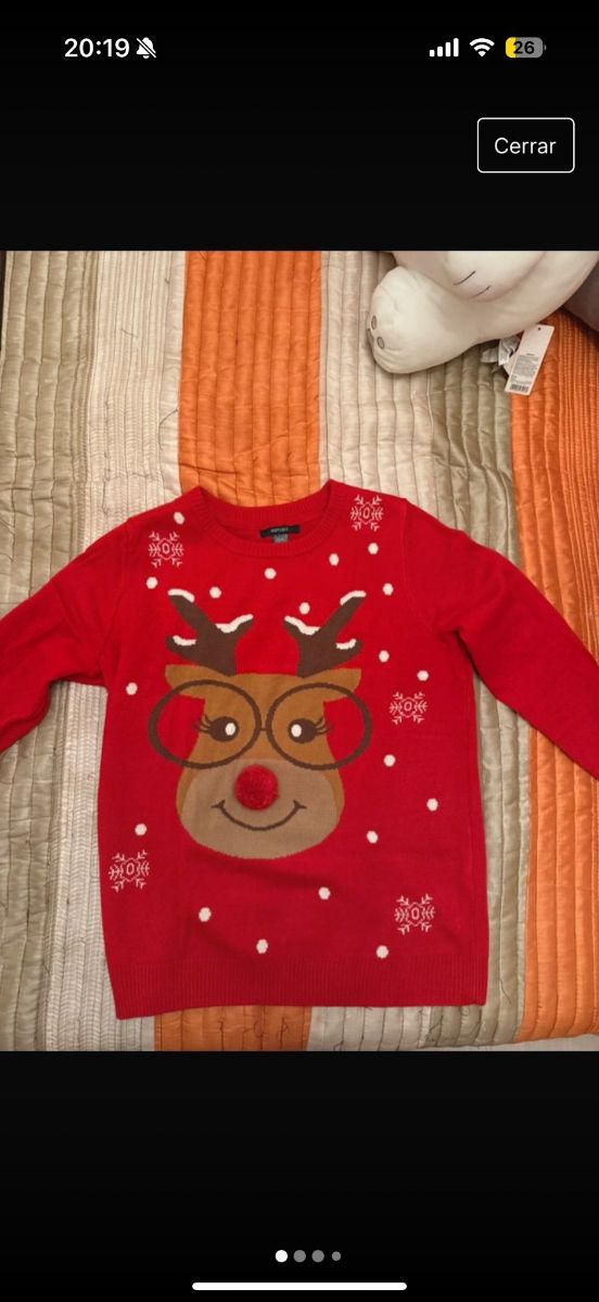 Jersey navideños prácticamente nuevo 