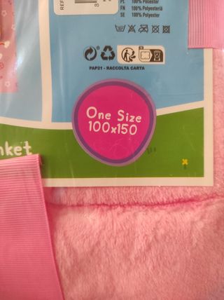 Manta Peppa Pig 