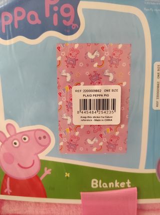 Manta Peppa Pig 