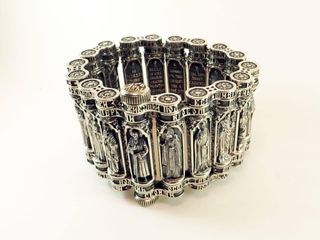 Pulsera de plata para la muñeca "Todos los Santos"