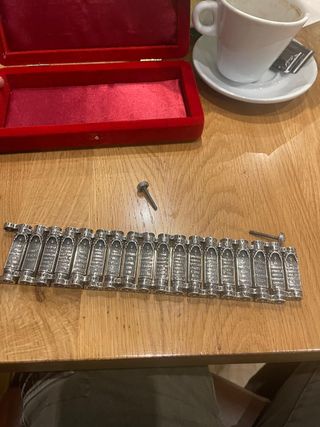 Pulsera de plata para la muñeca "Todos los Santos"