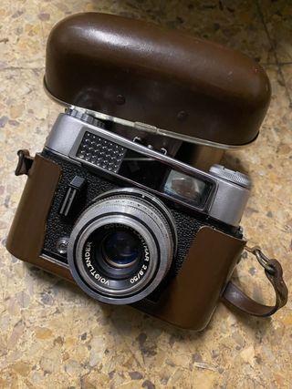 Cámara vintage Voigtlander vitoret dr