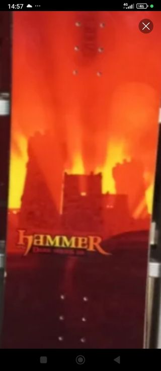 Tabla de snow HAMMER DARK 158