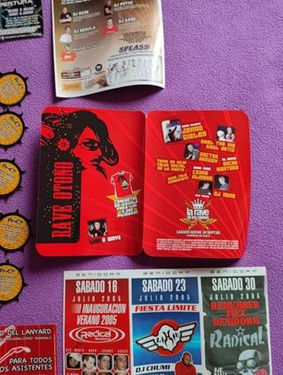 Flyers variados discoteca