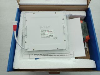 5 Paneles led ultrafinos 15w marca V-TAC