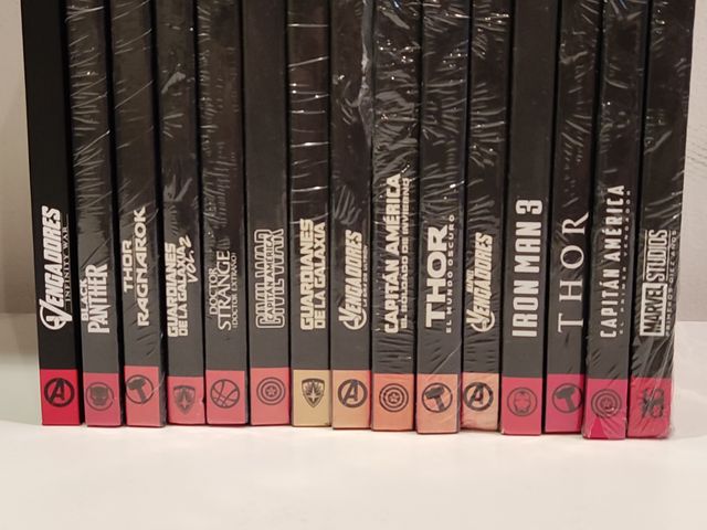 Colección completa MARVEL STUDIOS (15 volúmenes)