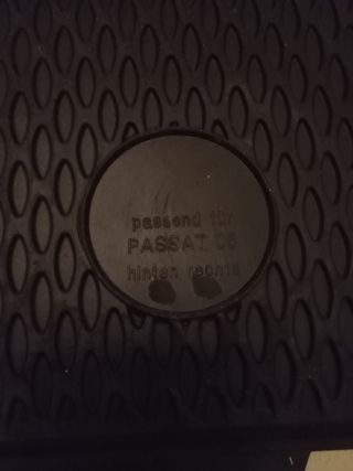 Juego de alfombrillas de goma Volkswagen