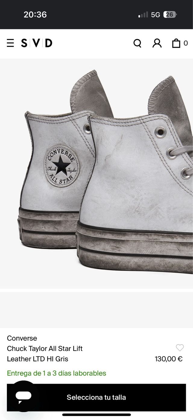 Converse piel