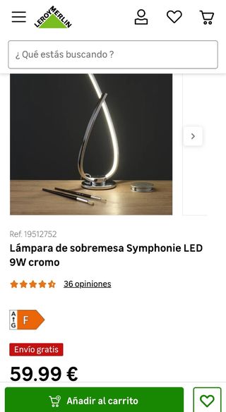 Lamparas mesilla noche Eglo