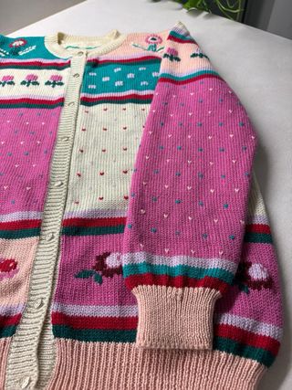 Cardigan vintage fatto a mano
