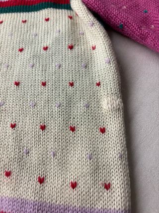 Cardigan vintage fatto a mano