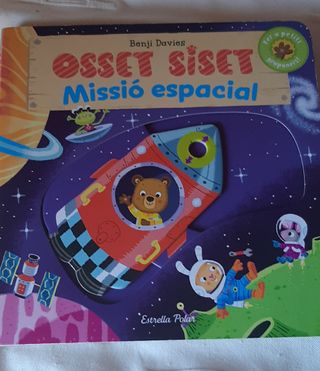 Libro infantil con lengüeta y solapas