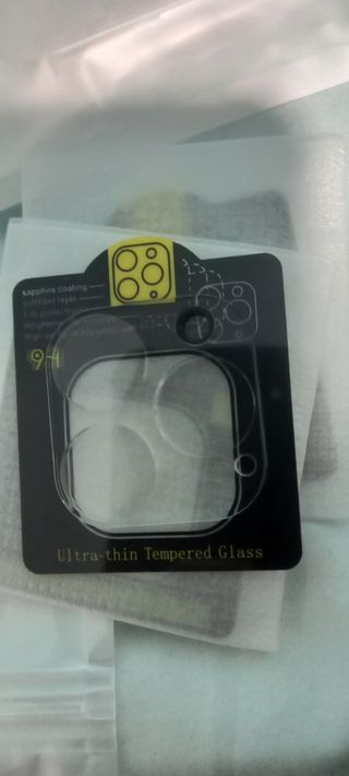 Carcasa iPhone 13 pro y protector camara