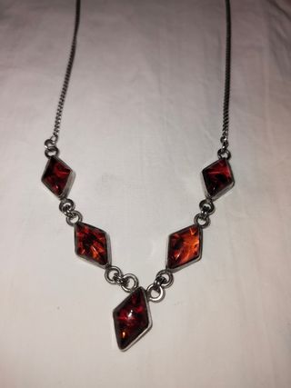 Gargantilla de plata quemada 925