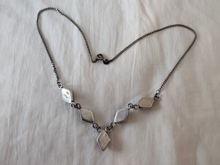 Gargantilla de plata quemada 925