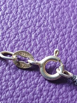Collar Gargantilla de plata 925 ligero baño de oro