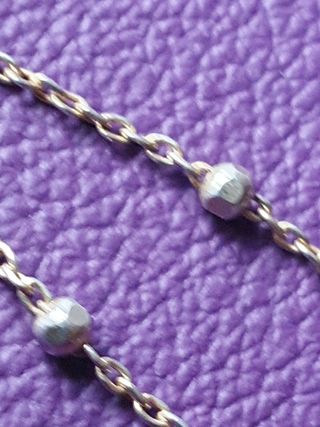 Collar Gargantilla de plata 925 ligero baño de oro